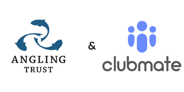 Angling Trust and Clubmate logos