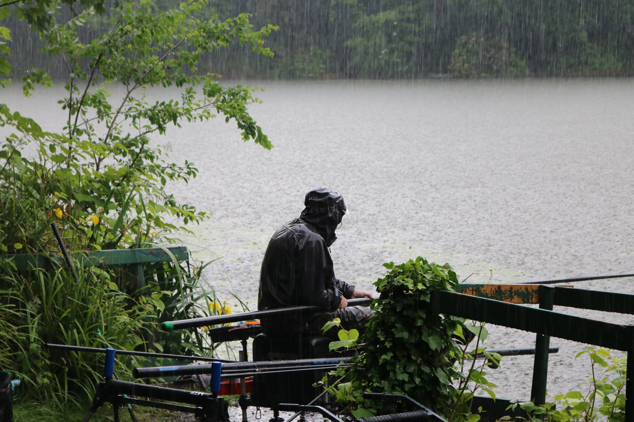 CPAA lake when raining