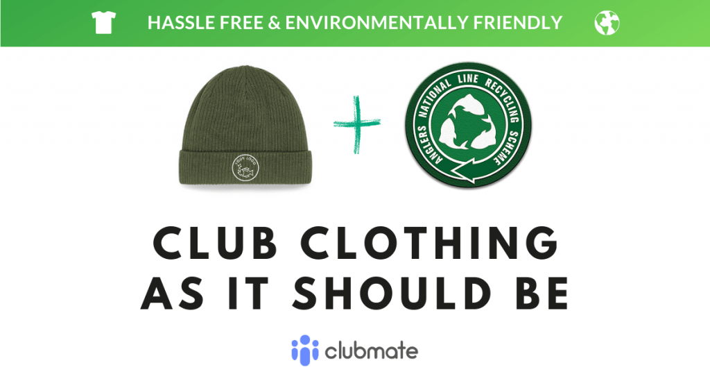 Clubmate launches environmentally-friendly fishing club clothing