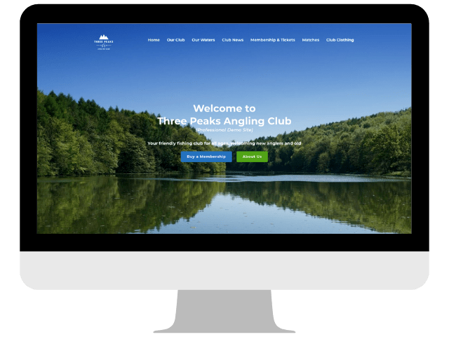 Clubmate, Fishing Club Website
