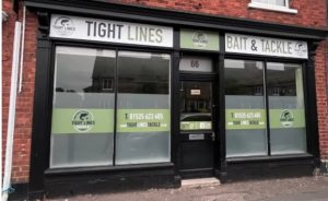 Image of Tight Lines Tackle and Bait in Leighton Buzzard shopfront
